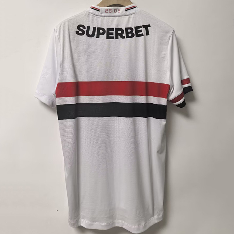 2025-2026 Sao Paulo Home Jersey