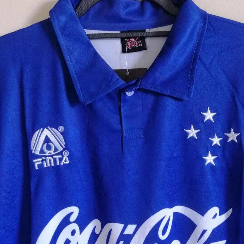 1993-1994 Cruzeiro (MG) Home Retro Jersey