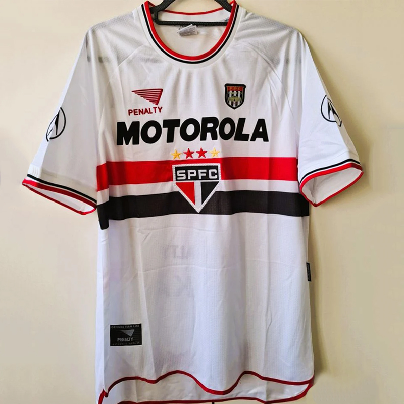 2001-2002 Sao Paulo Home Retro Jersey