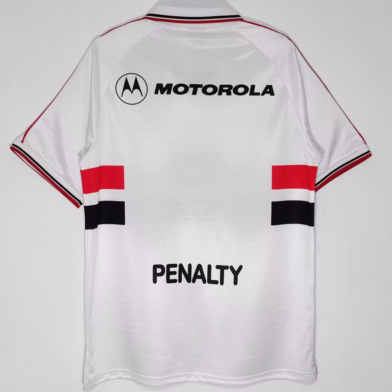 2000-2001  Sao Paulo Home Retro Jersey