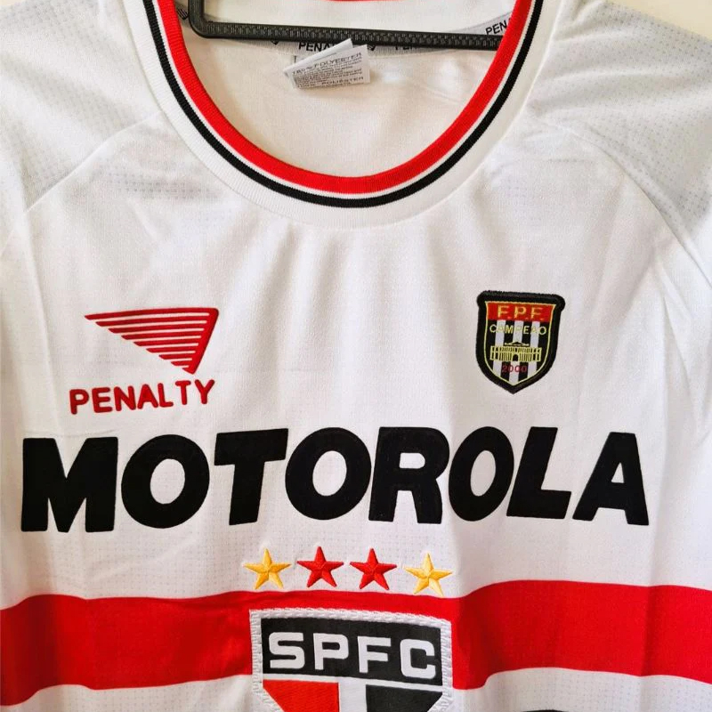 2001-2002 Sao Paulo Home Retro Jersey