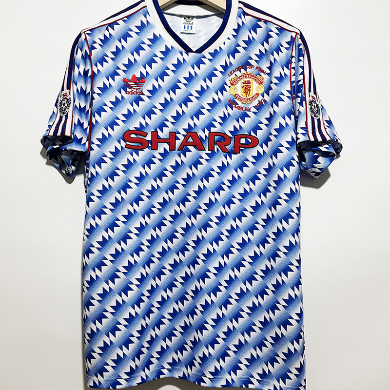 1992 Manchester United Away Jersey