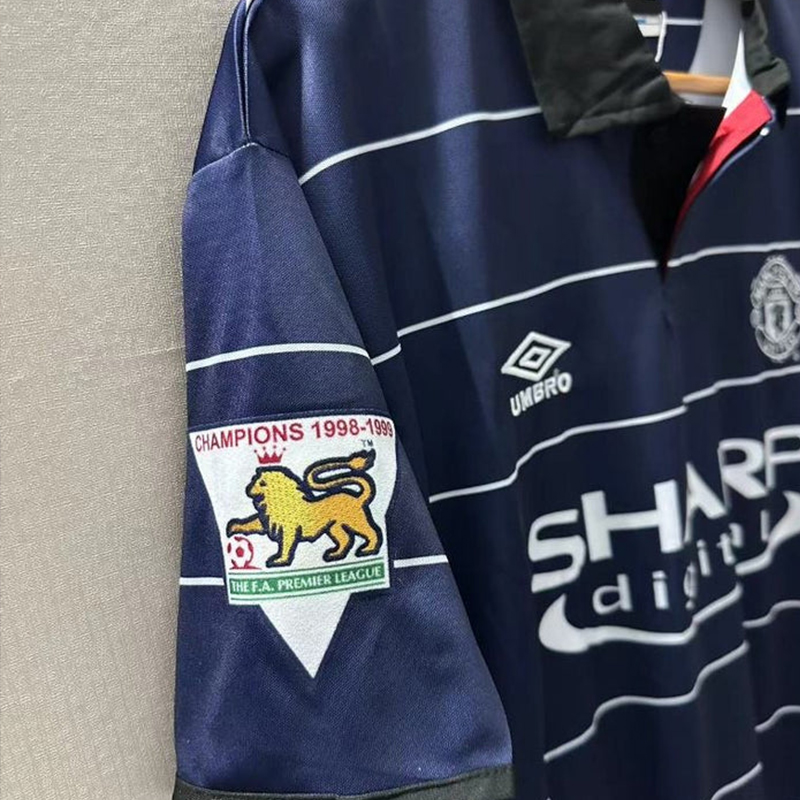 1999-2000 Manchester United Away black