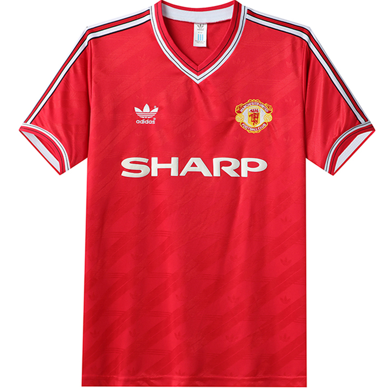 1986-1988 Manchester United Home Retro Jersey