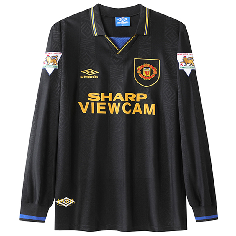 1993-1995 Manchester United Away Long sleeves