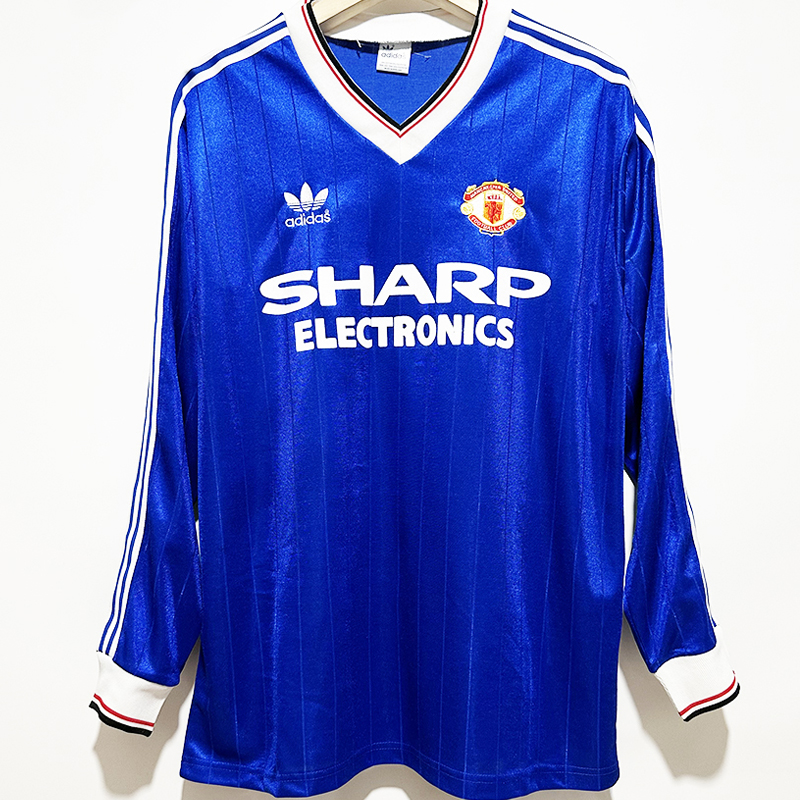 1982-1983 Manchester United Third Long sleeves Jersey