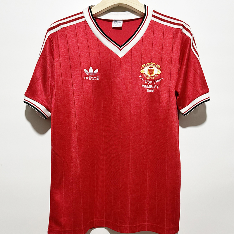 1982-1983 Manchester United（SL) Away The FA Cup final Jersey