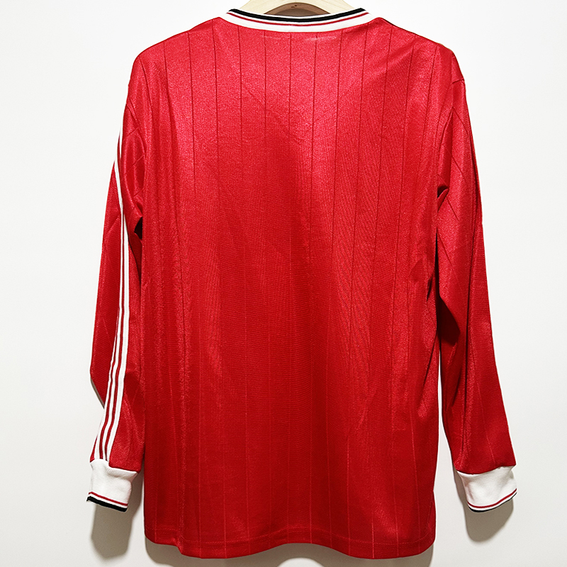 1982-1983 Man U Home Long sleeves Jersey
