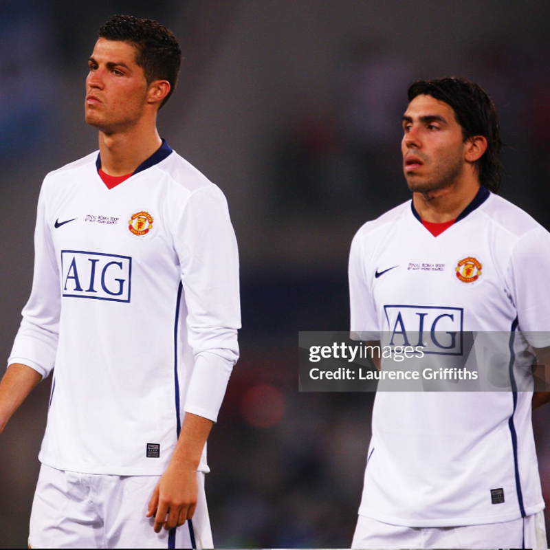 2008-2009 Manchester United Away Player version