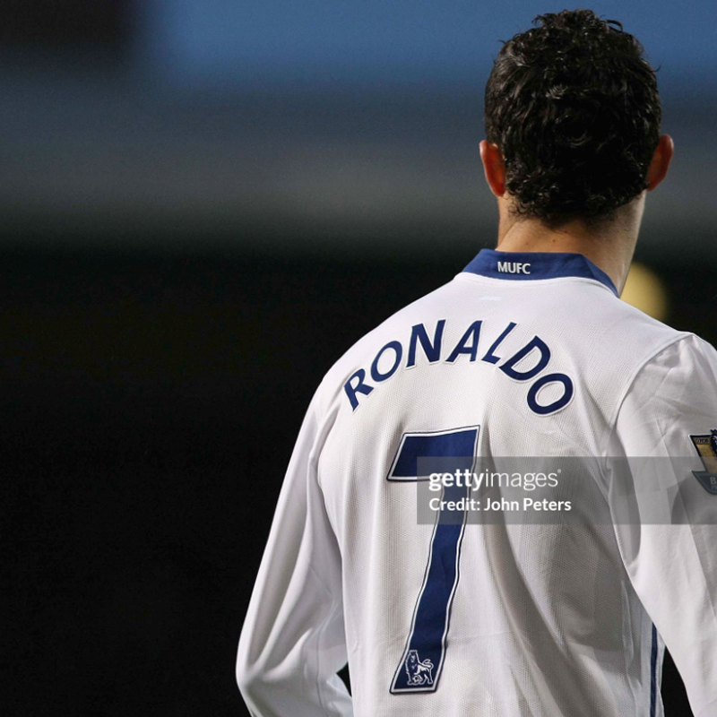 2008-2009 Manchester United Away Player version