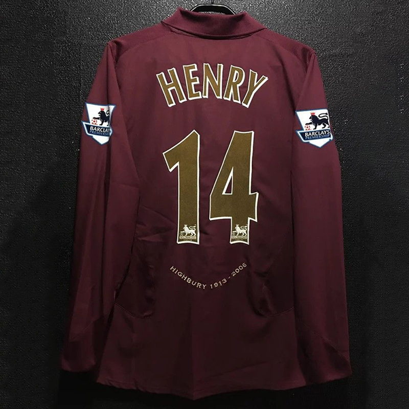 2005-2006 Arsenal Home LS