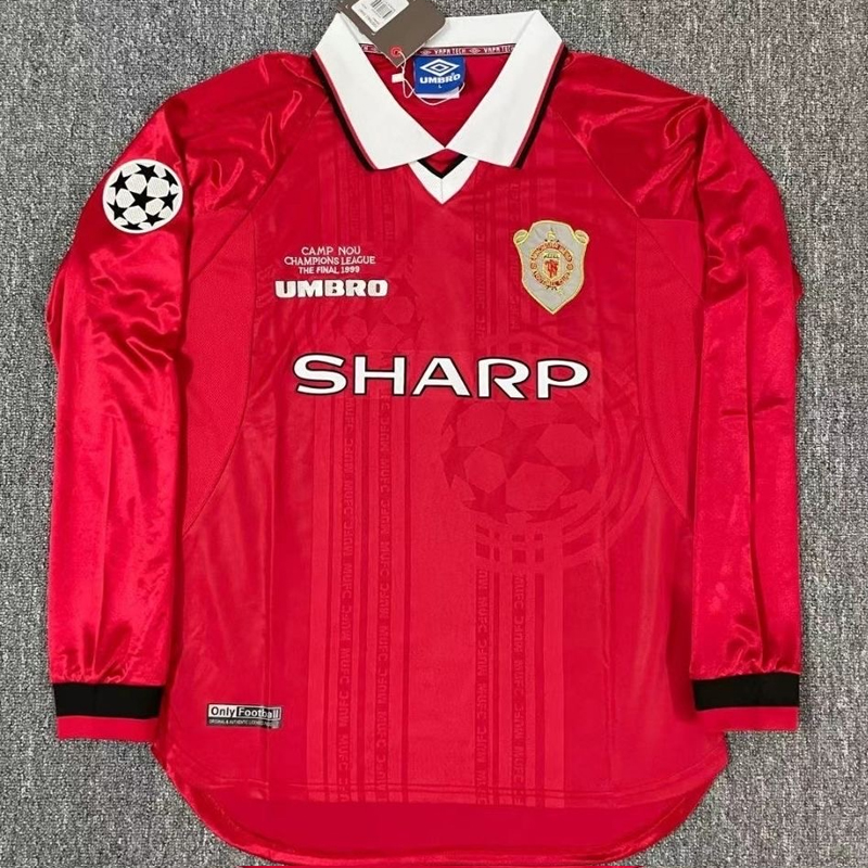 1999-2000 Manchester United Home LS UCL