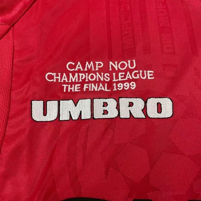 1999-2000 Manchester United Home LS UCL