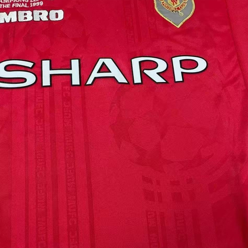 1999-2000 Manchester United Home LS UCL