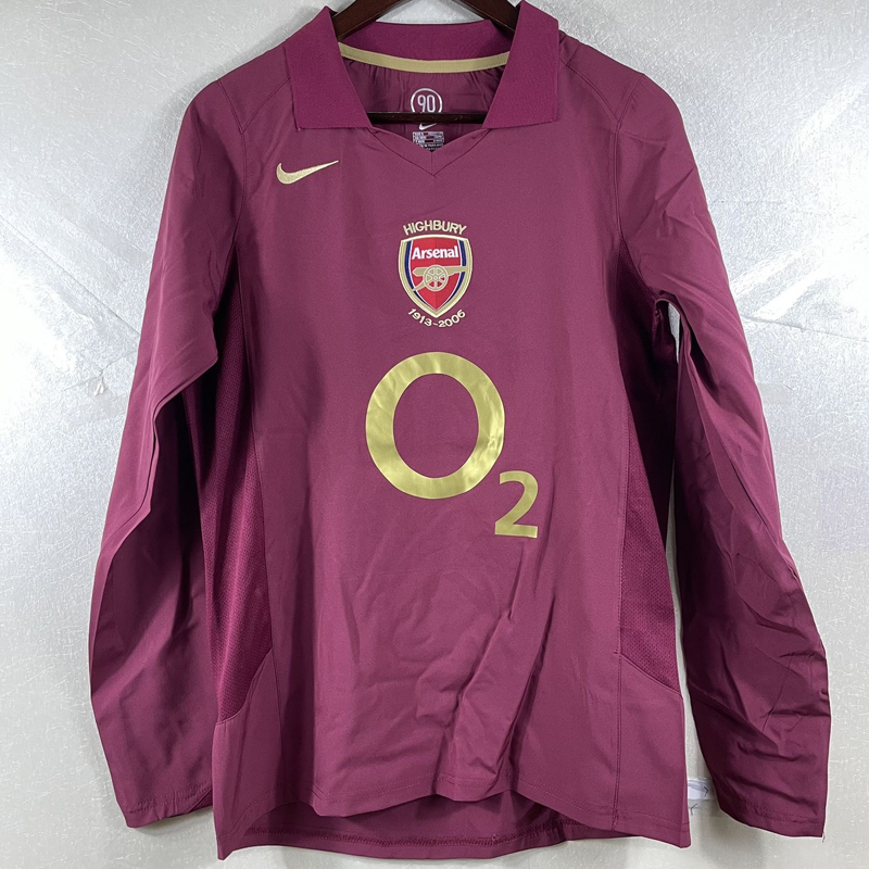 2005-2006 Arsenal Home LS