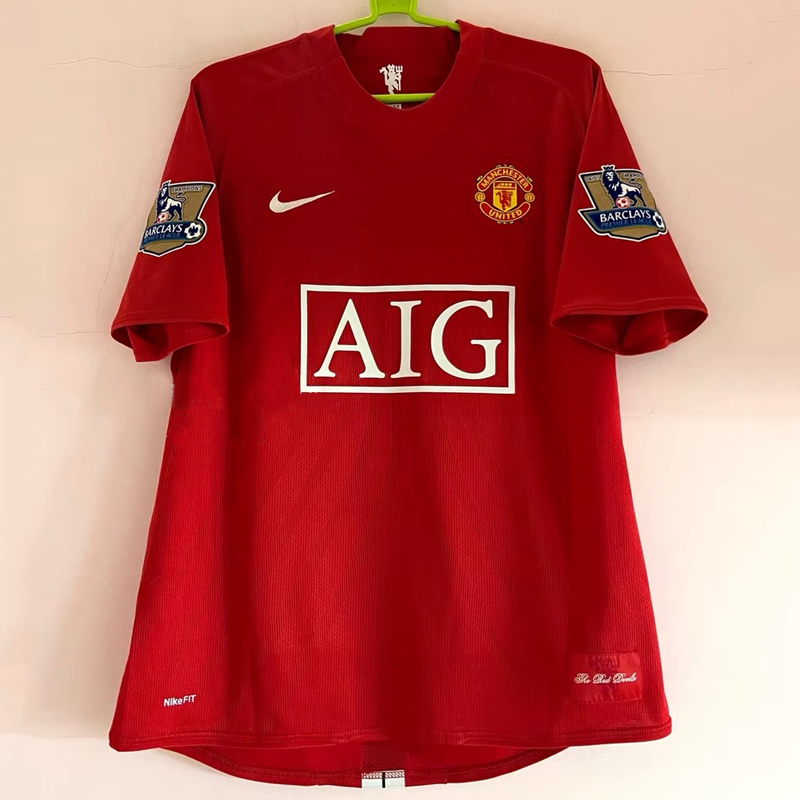 2007-2008  Manchester United Home