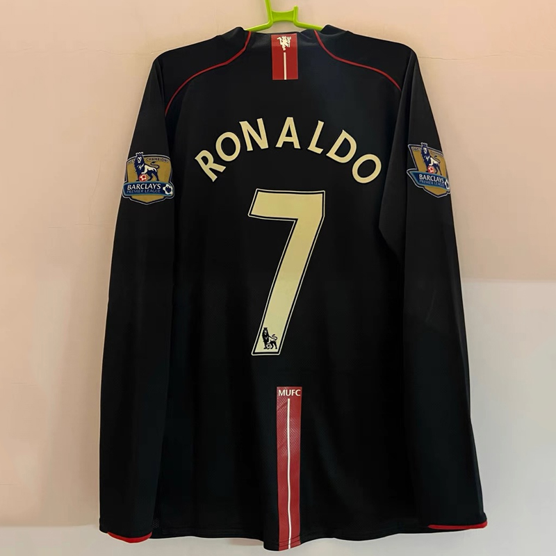 2007-2008 Manchester United Away  LS
