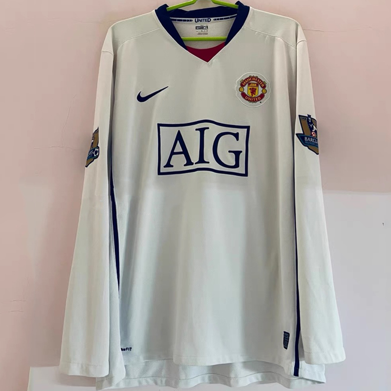 2008-2009  Manchester United Away  LS