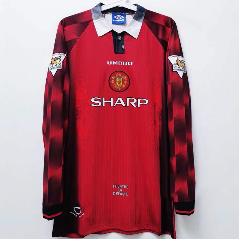 1996-1997 Manchester United Home LS