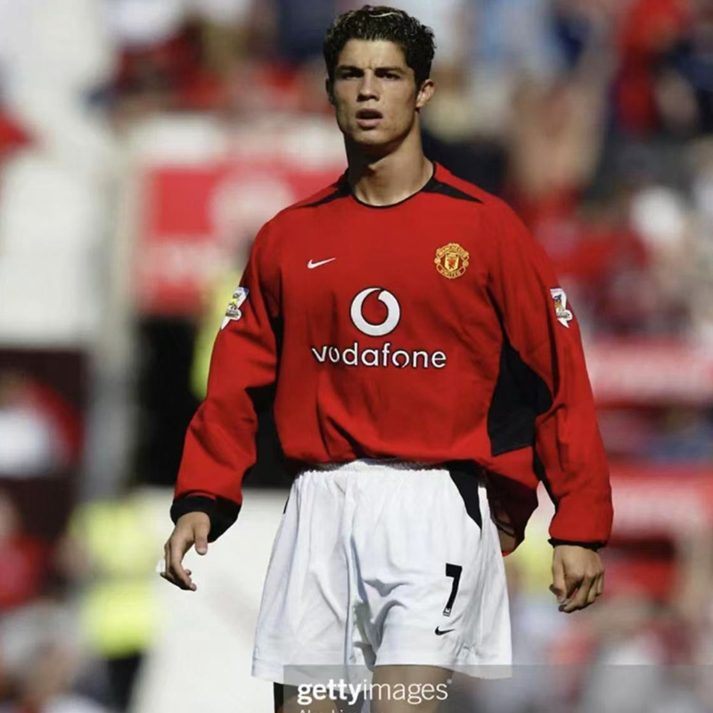 2002-2004 Manchester United Home LS