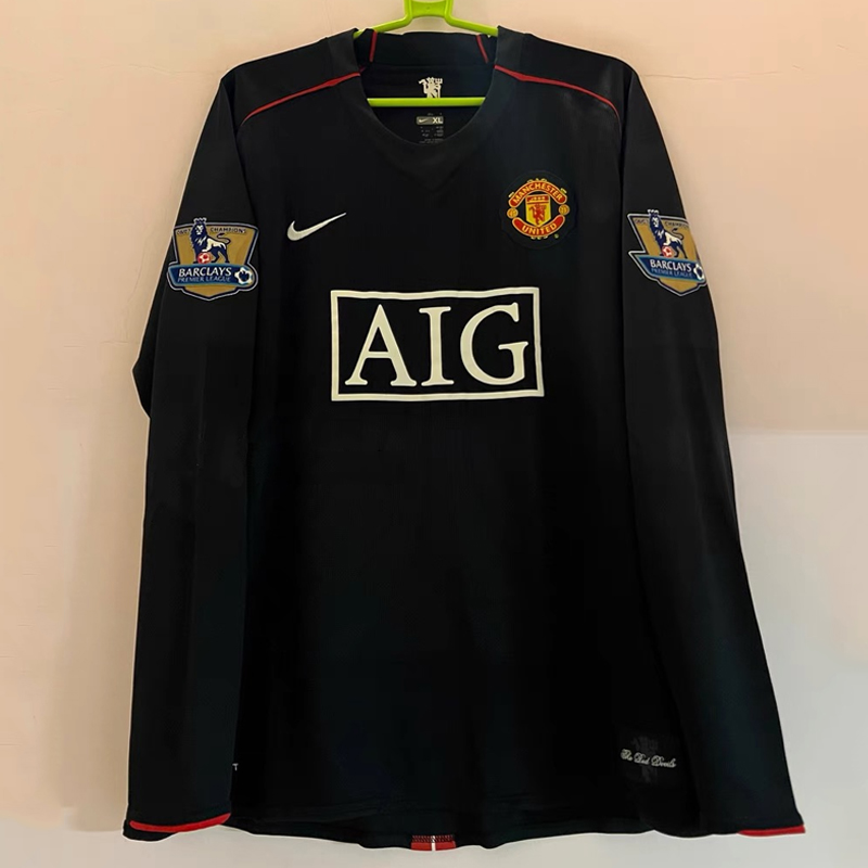 2007-2008 Manchester United Away  LS