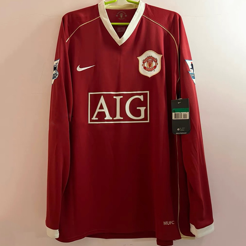 2006-2007 Manchester United Home LS