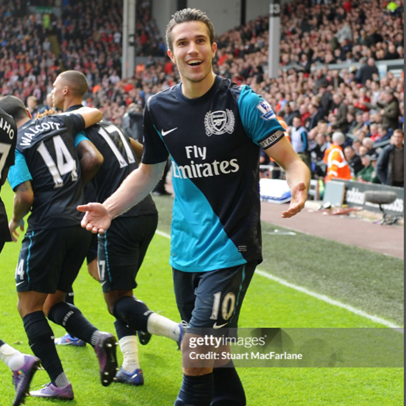 2011-2012 Arsenal Away Player