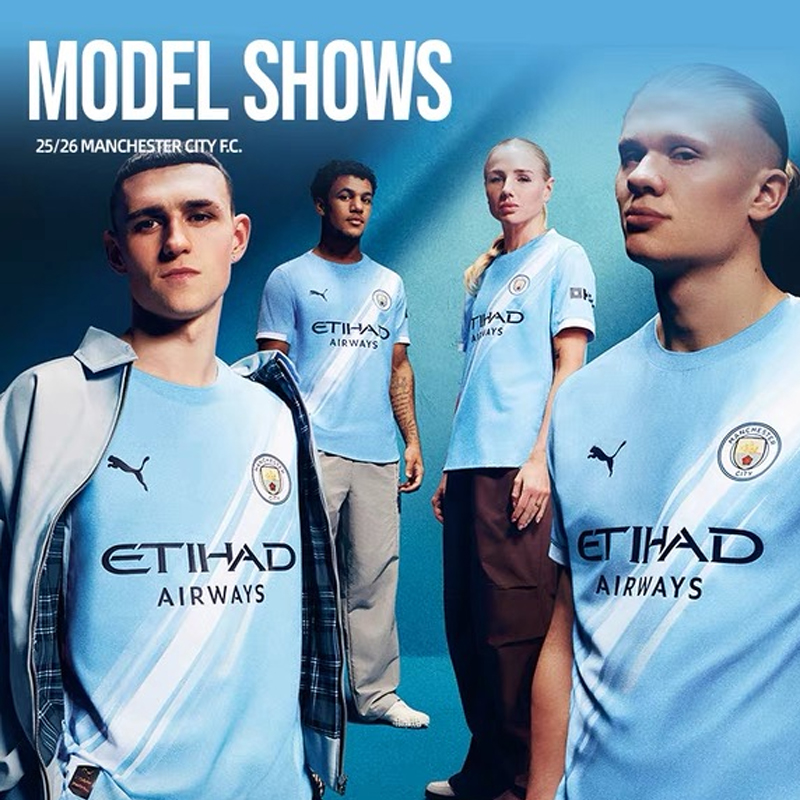 2025-2026 Manchester City Home Player version