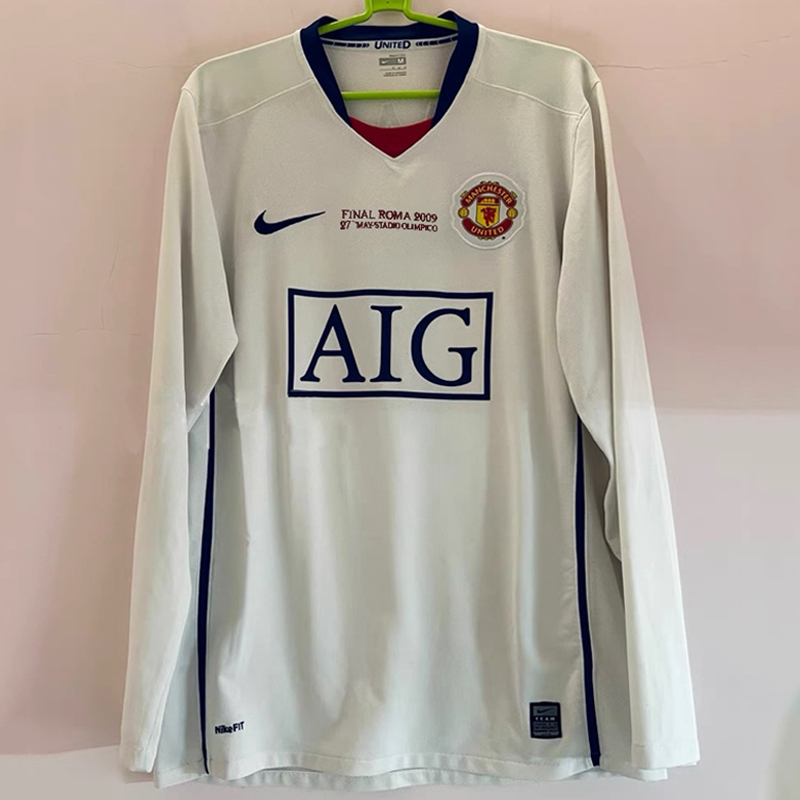 2008-2009 Manchester United Away  LS UCL