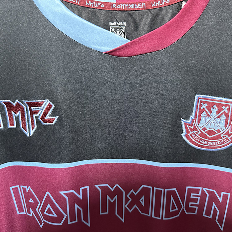 Iron Maiden x West Ham United black