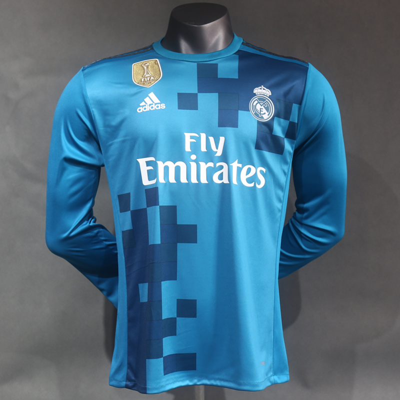 2017-2018 Real Madrid Third Player version LS