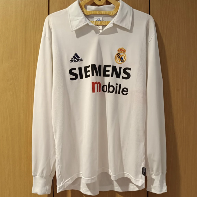 2002-2003 Real Madrid Home LS