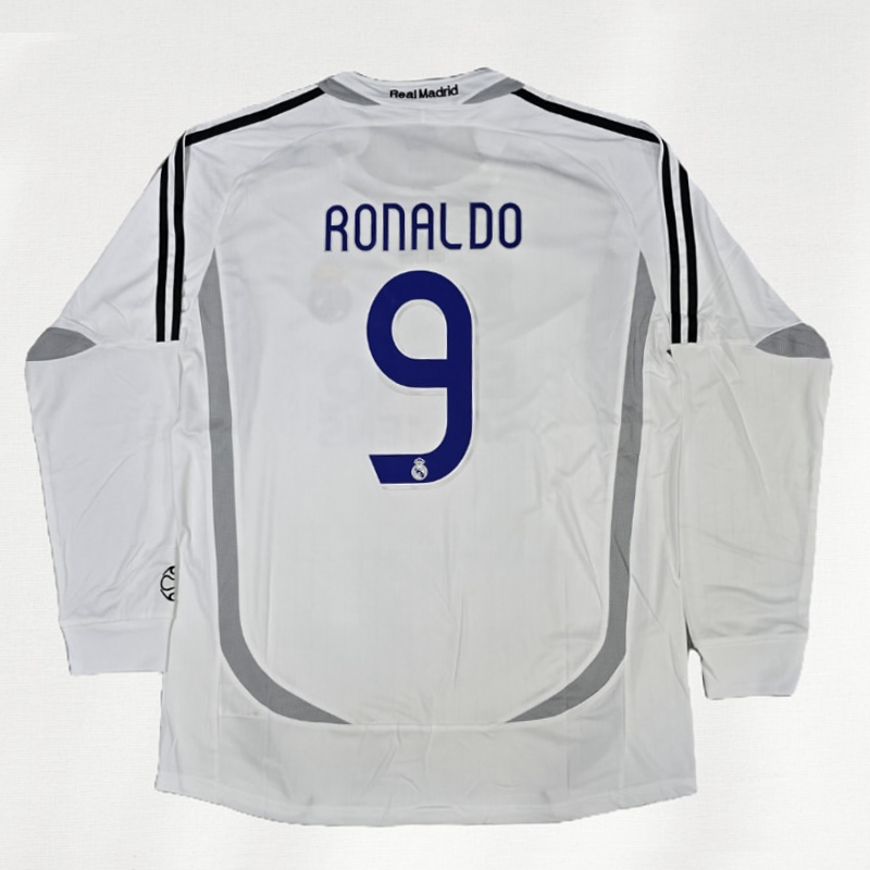 2006-2007 Real Madrid Home LS