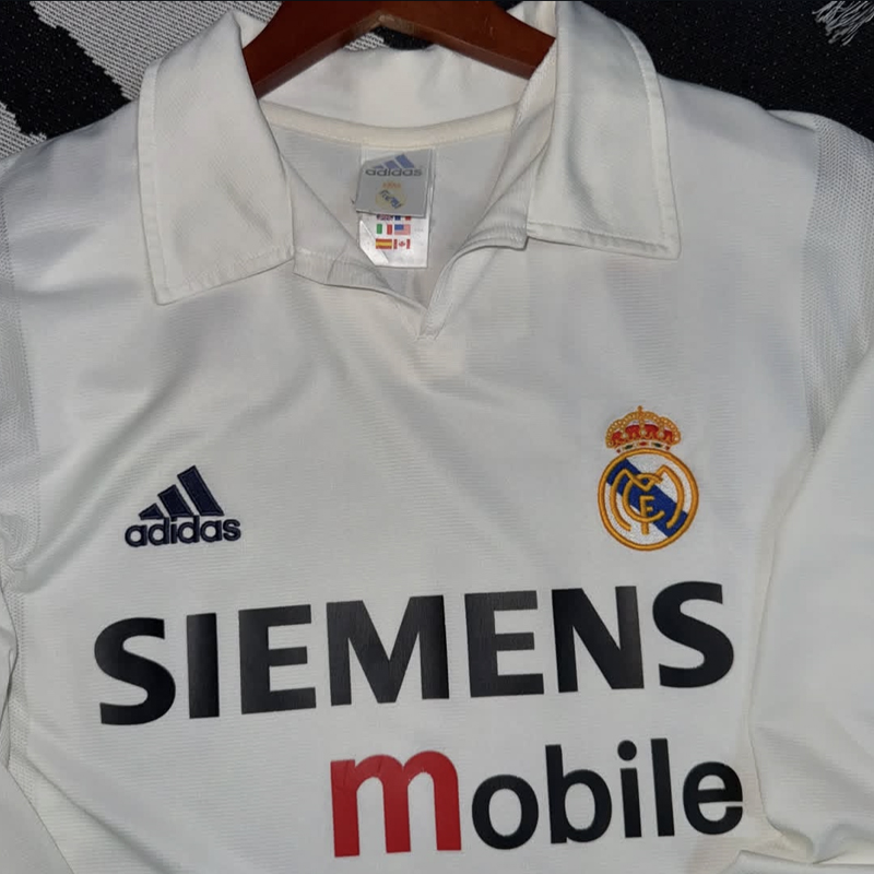 2002-2003 Real Madrid Home LS
