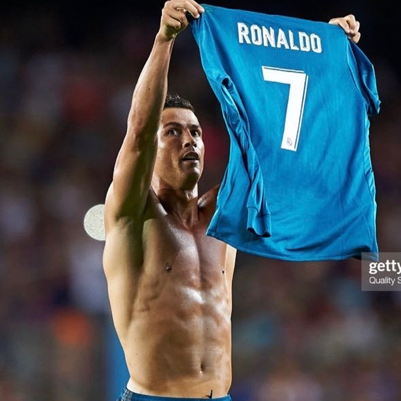 2017-2018 Real Madrid Third Player version LS