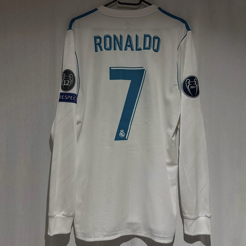 2017-2018 Real Madrid Home Player version LS