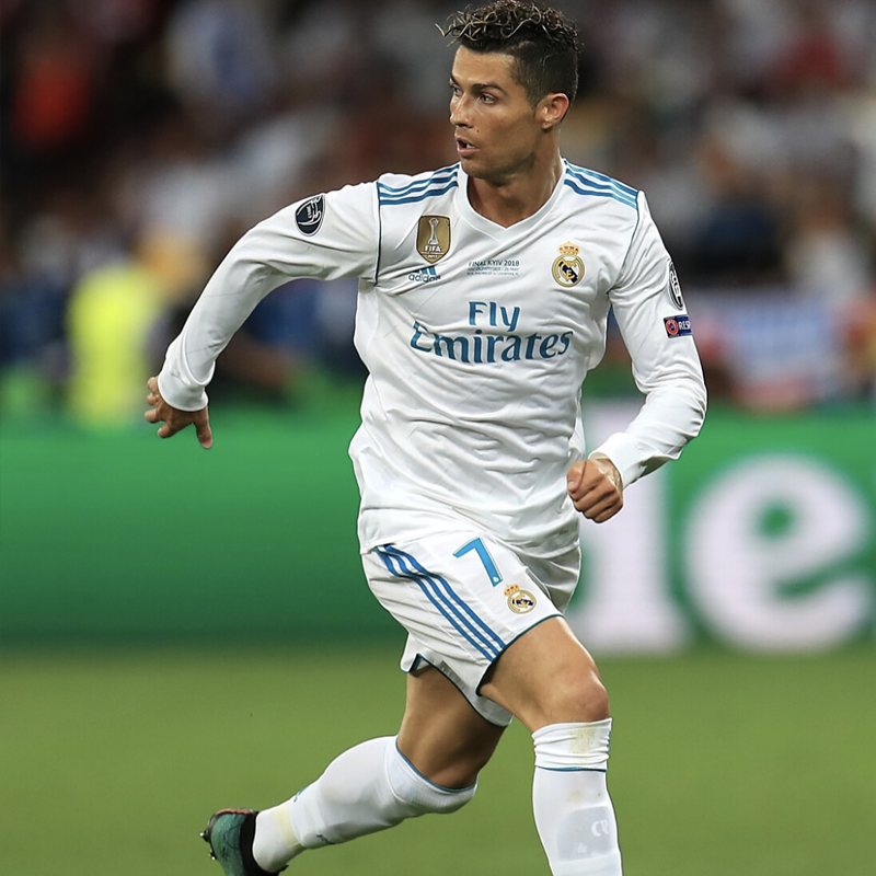 2017-2018 Real Madrid Home Player version LS