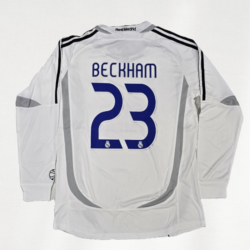 2006-2007 Real Madrid Home LS