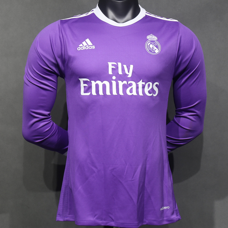 2016-2017 Real Madrid Away Player version LS