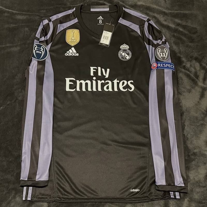 2016-2017 Real Madrid Third LS