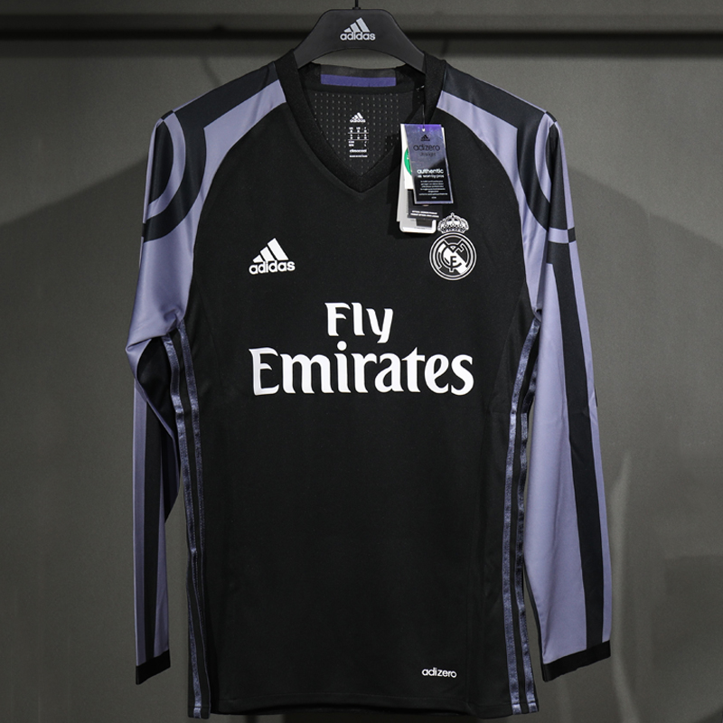 2016-2017 Real Madrid Away Player version LS
