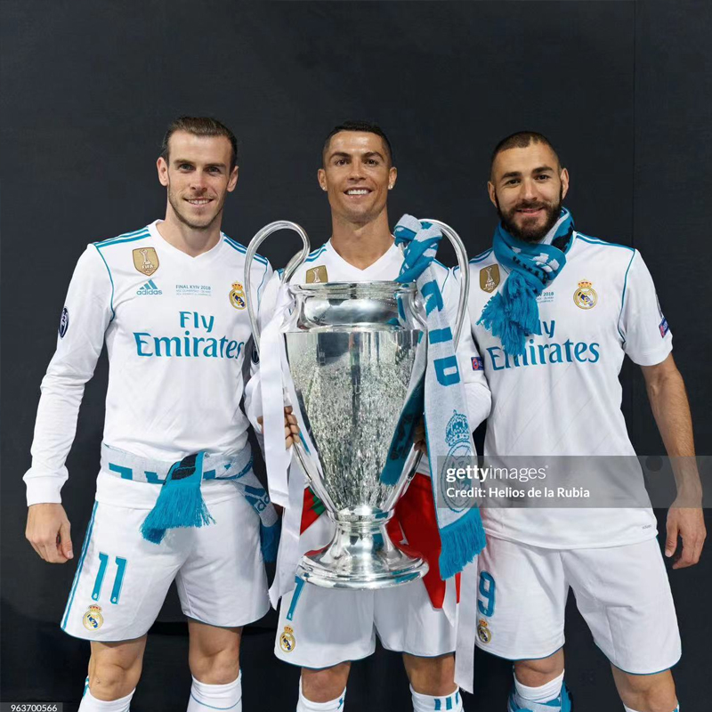 2017-2018 Real Madrid Home Player version LS