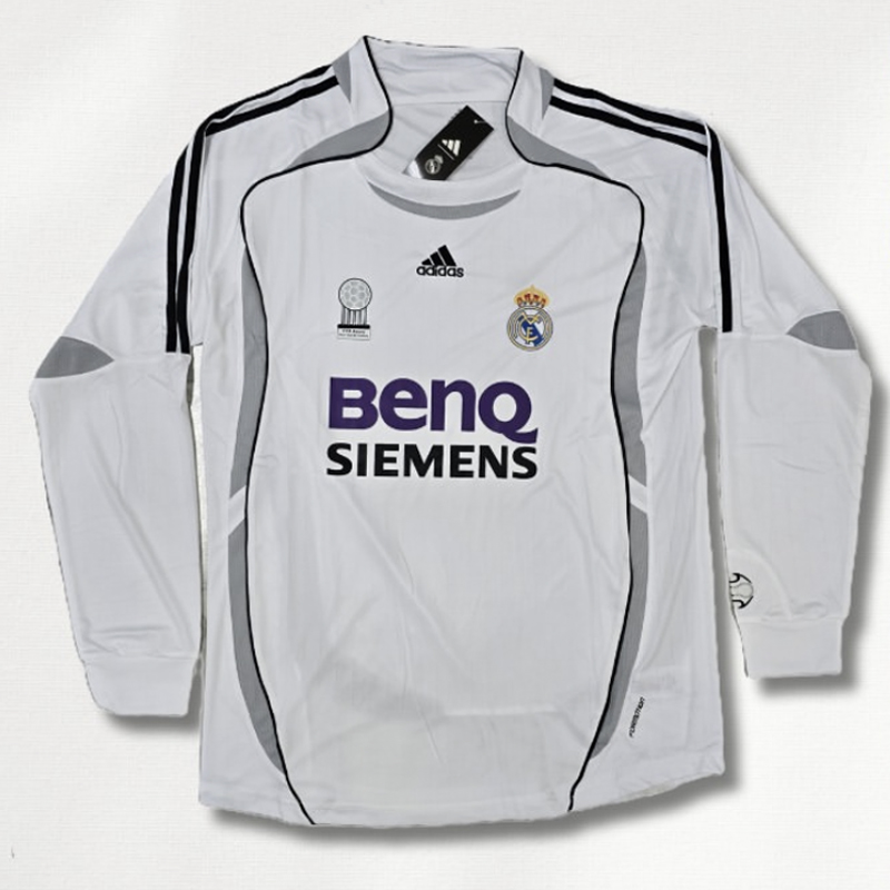 2006-2007 Real Madrid Home LS
