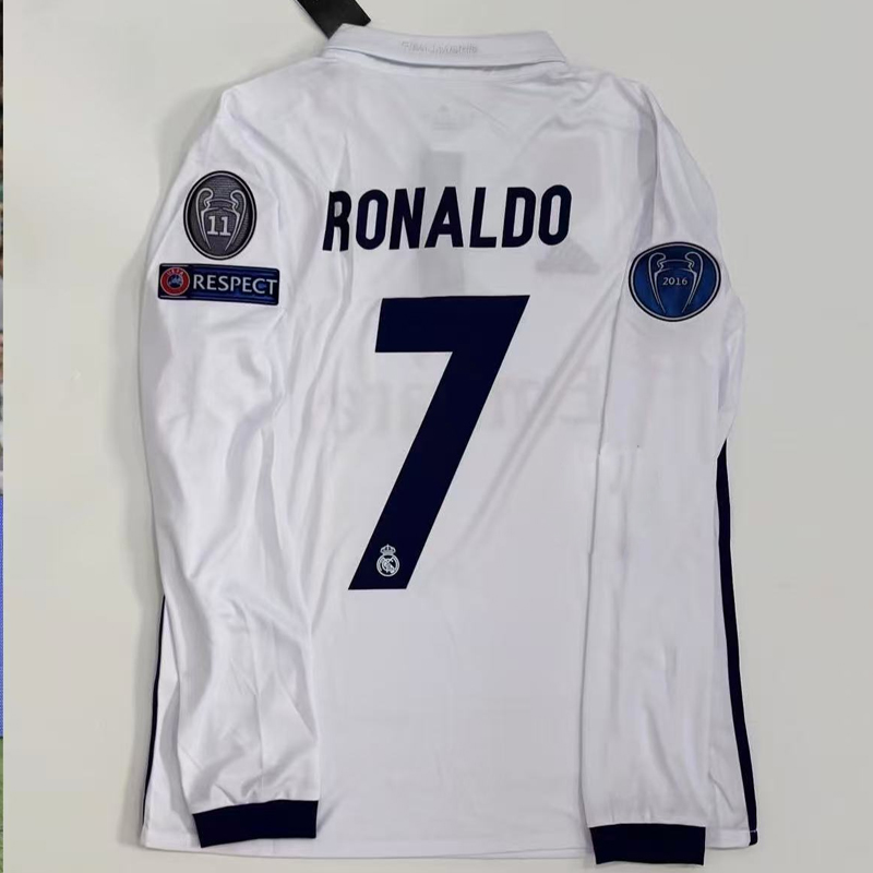 2016-2017 Real Madrid Home LS