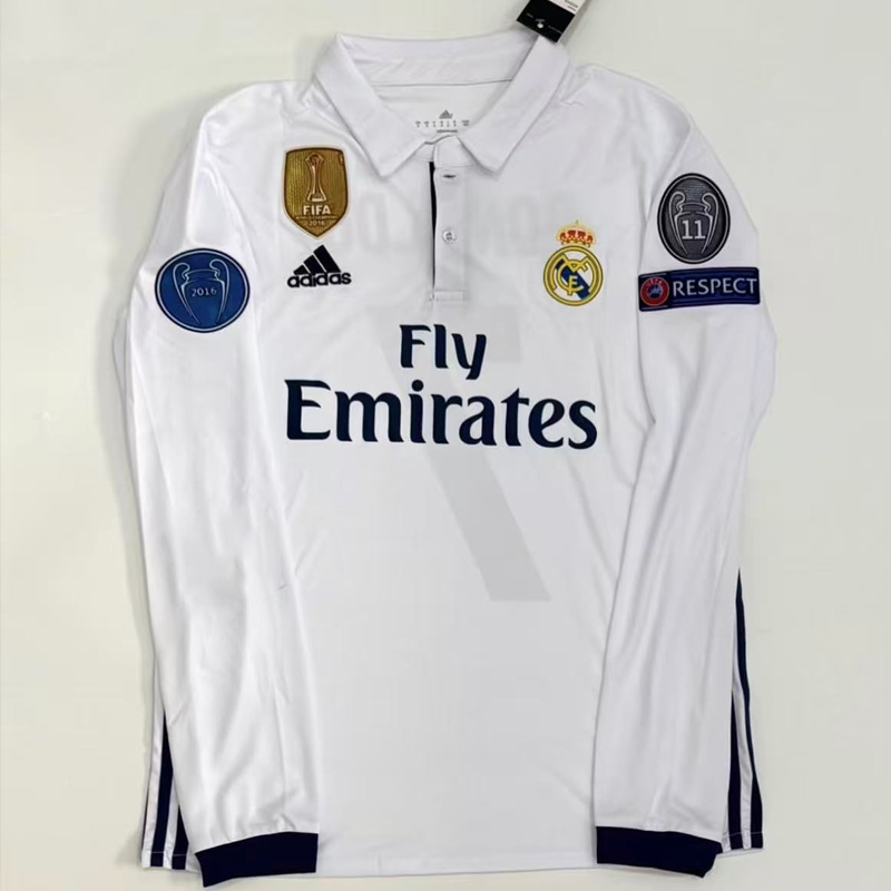 2016-2017 Real Madrid Home LS