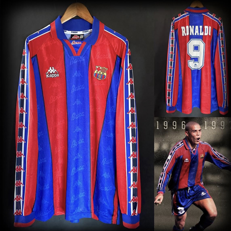 1996-1997 (Barcelona) Home LS