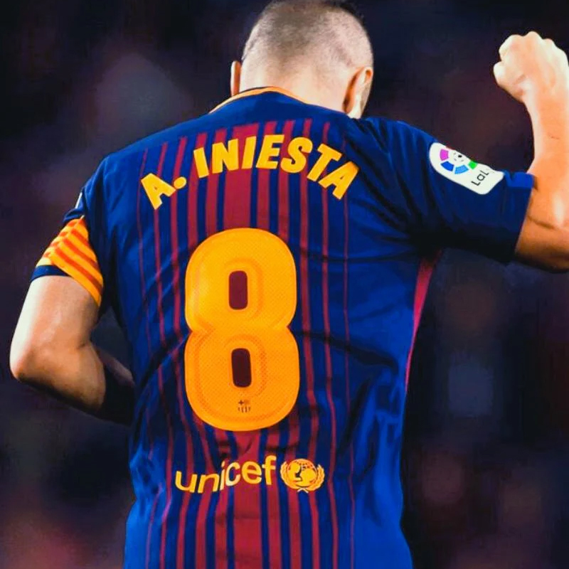 2017-2018 Barcelona Home