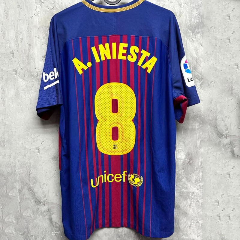 2017-2018 Barcelona Home