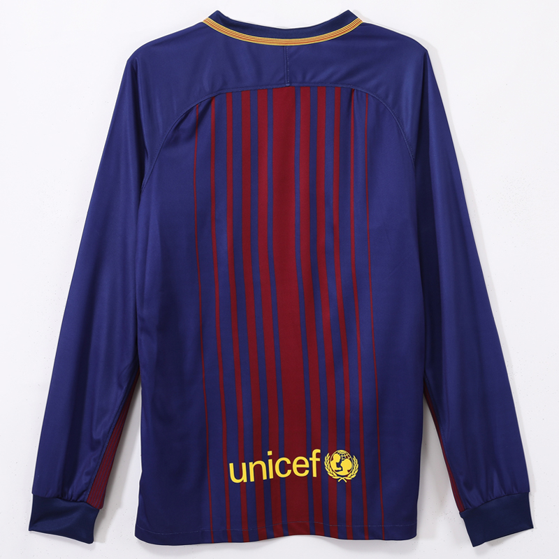 2017-2018 Barcelona Home LS