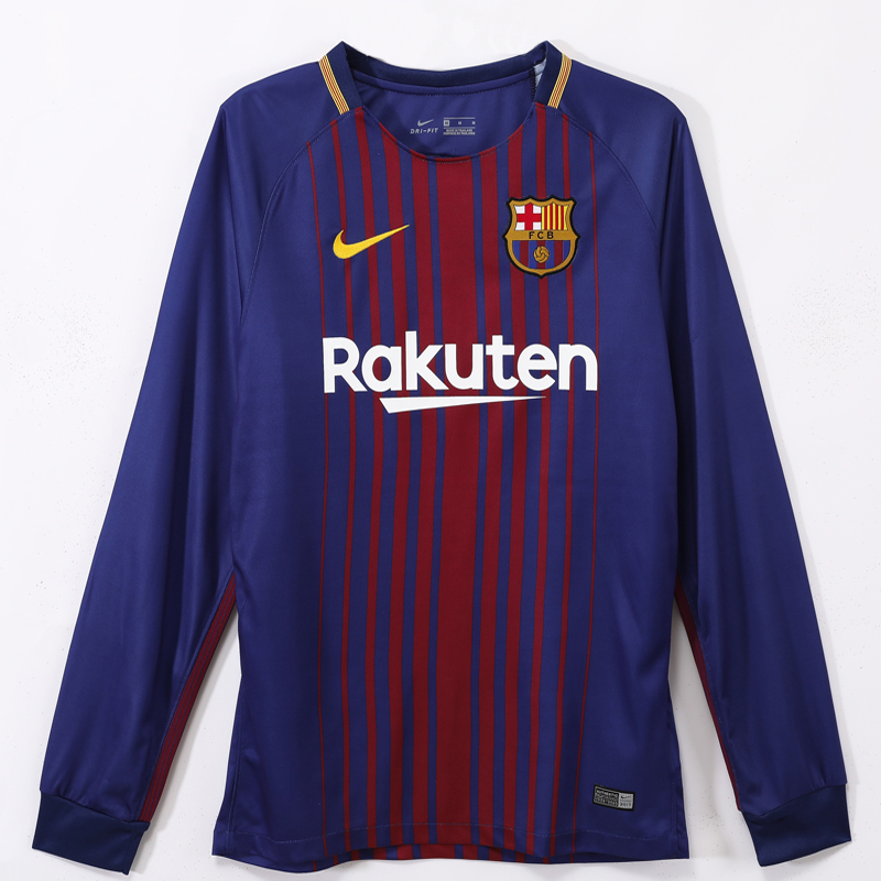 2017-2018 Barcelona Home LS
